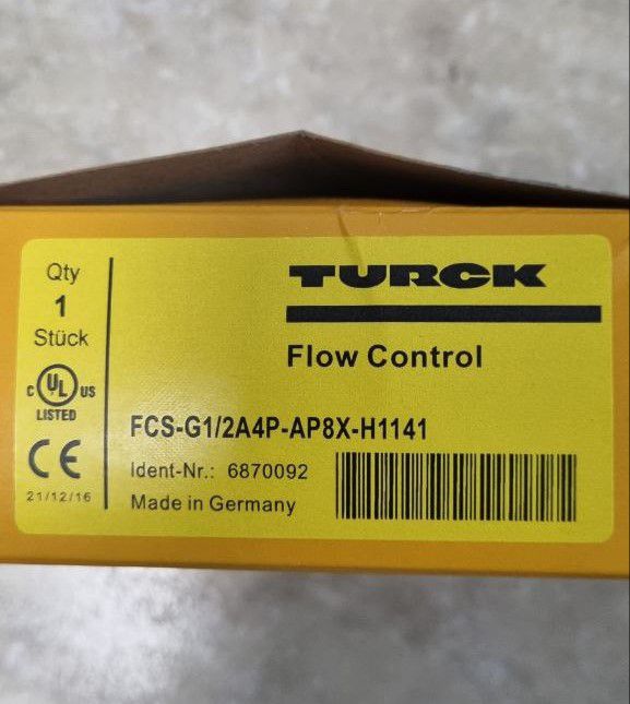 Датчик потока TURCK FCS-G1/2A4P-AP8X-H1141/L080
