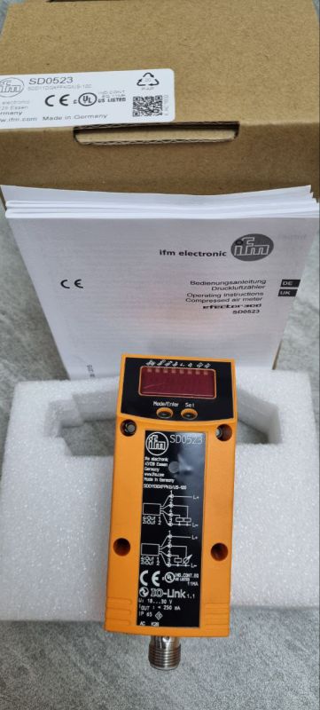 Расходомер сжатого воздуха IFM Electronic SD0523